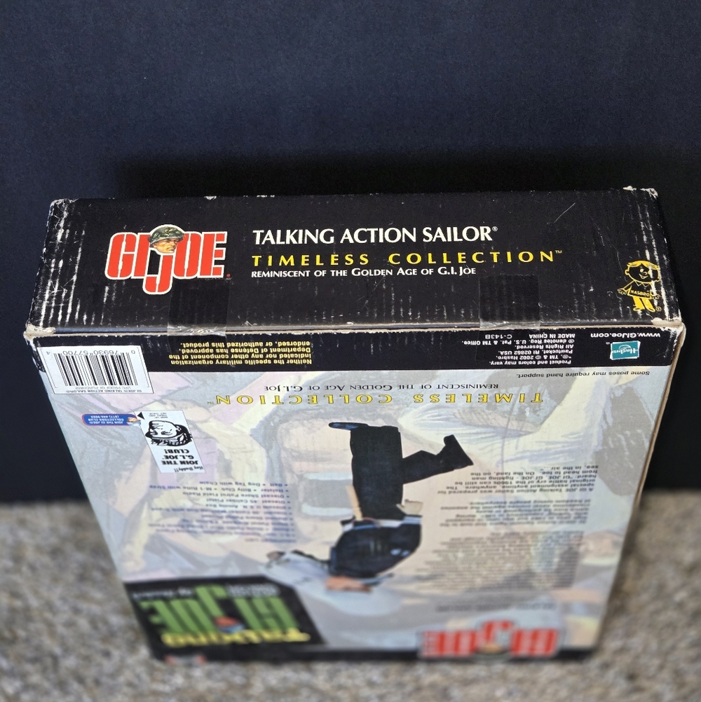 Vintage Hasbro GI Joe Taking Action Sailor U.S Navy New 2002 Sealed - Picture 6 of 10